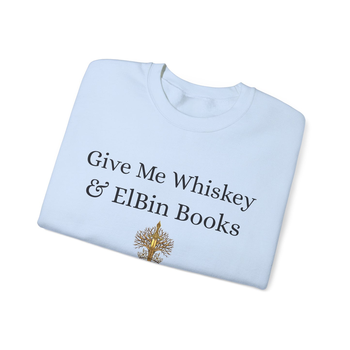 Whiskey & ElBin Books Crewneck Sweatshirt