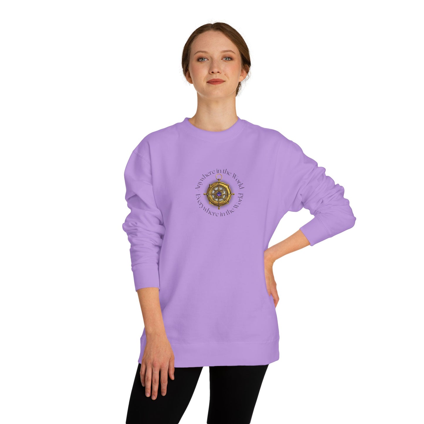 TWAS Compass Rose Crewneck Sweatshirt