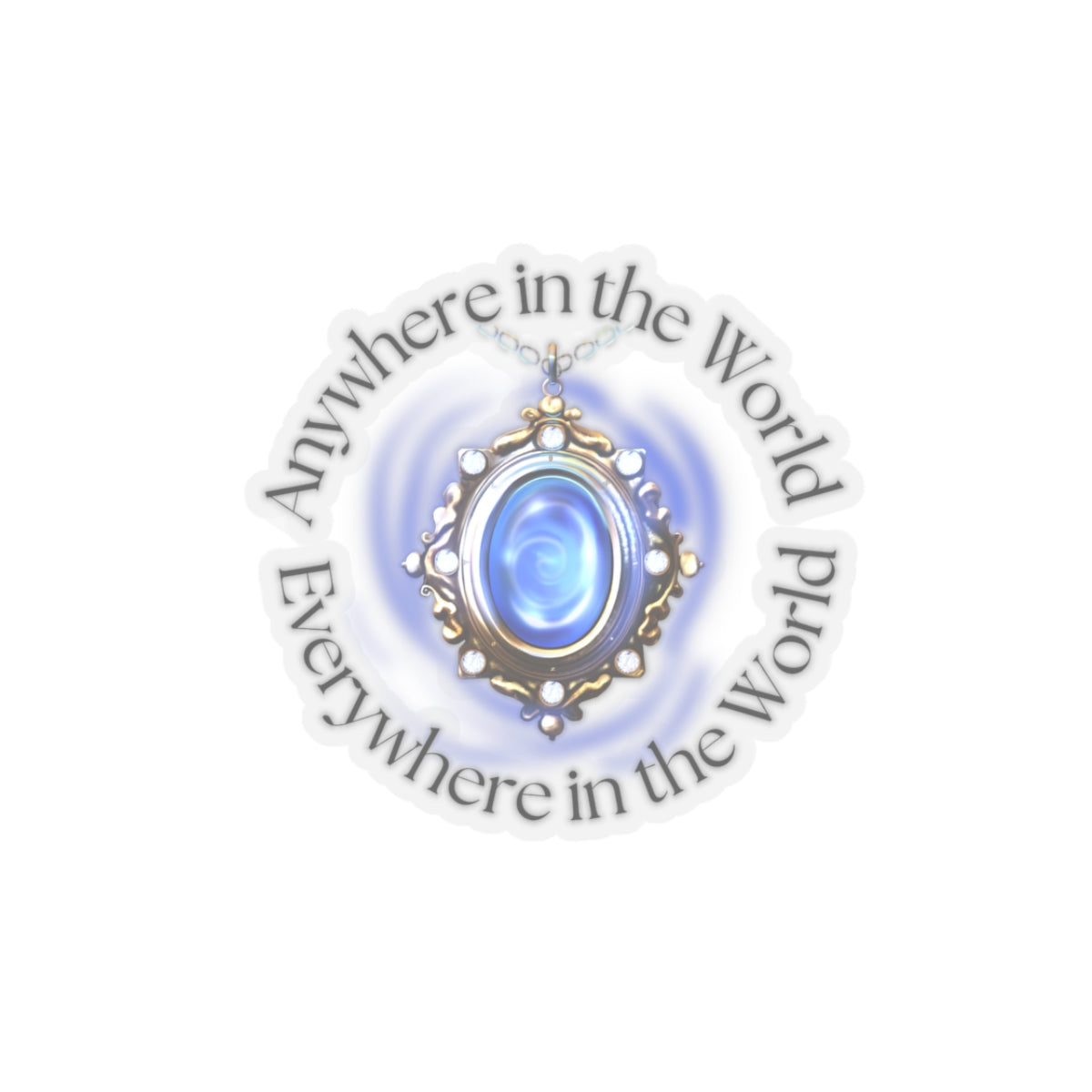 World Apart Amulet Sticker