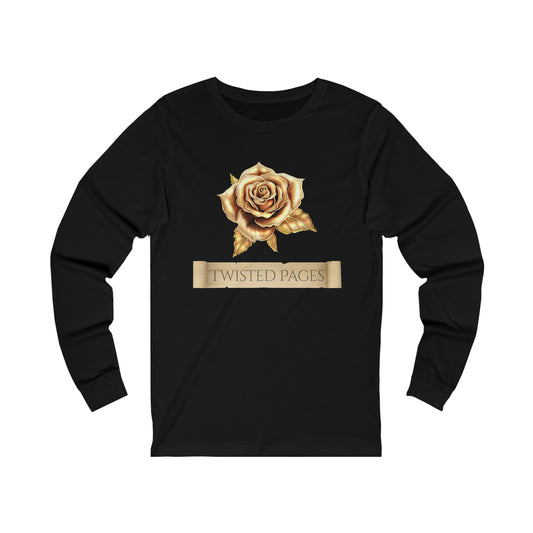 Twisted Pages Long Sleeve Tee